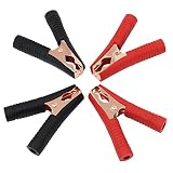 3. Color rojo y negro, diseñados para distinguir polos positivo y negativo.