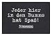 Produktbild Fußmatte - Jeder hat Spaß