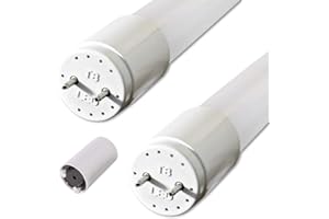 pureled 2er Pack LED Röhre 150cm - GLAS T8 G13 - neutralweiß (4000K) - 24W (ersetzt 58W) - 2400 Lumen - inklusive Starter - Leuchtstoffröhre Neonröhre Röhrenlampe LED-Tube