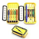 Screwdriver Set, E-Durable Precision Repair Tool Kit Screwdriver Tweezers and Pr
