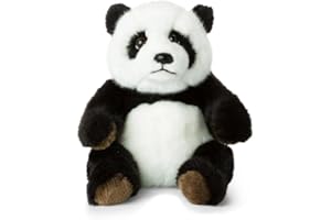 WWF 15183011 WWF00542 Plüsch Panda, realistisch gestaltetes Plüschtier, ca. 22 cm groß und wunderbar weich