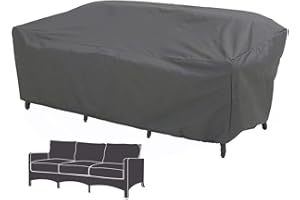 Hentex Cover Schutzhülle für Lounge Chair Gartenbank 3-Sitzer Abdeckung Loungesofa