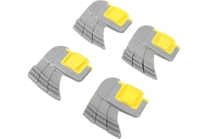 ZERODIS 4 Cepillos de Fregado Ciclónico para de Piscina, Cepillo de Fregado de Plástico, Cepillo Ciclónico de Goma, Piezas de Repuesto para Limpiador MX8 Mx6 R0714400,