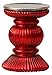 Produktbild Prime Angebote Des Tages - SouvNear Valentinstag Geschenke - Rot Kerzenständer, Kerzenhalter, Kerzen Halter - Dekorative Innenbeleuchtung, Wohnaccessoires & Deko, Ribber Glas, 10.2 cm