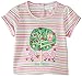 Pumpkin Patch Baby Girls 0-24M High Low Swing Short Sleeve T-Shirt, Bright White, 12-18 Months