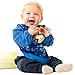 Bibetta Ultrabib Baby Bib with Sleeves (Blue Fish)