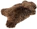Produktbild BRAUN SCHAFFELL Lammfell | NATURFELL SHEEPSKIN NEU (Braun 100-110 cm)
