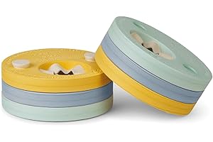 Saro -Manguitos de Aprendizaje Evolutivos -Discos de natación, Amarillo-Verde-Azul o Rosa, hasta 60Kg