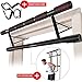 Produktbild Sportstech 4in1 Klimmzugstange inkl Dip Bar & Power Ropes, klappbare Türreck KS500, sichere Türrahmen Montage zu Hause ohne Schrauben, Pull Up Bar für Crossfit inkl eBook