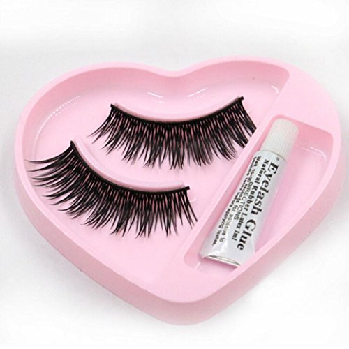 Vidlan 1 pair Natural Long Thick False Eyelashes Charming Eyelashes Makeup