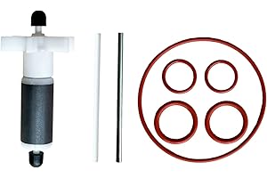 JZSMY Impulseur de pompe à chaud pour Coleman pour Lay-Z-Spa #P4071 58113 E02 avec 2 tiges en céramique et 1 tige en acier inoxydable