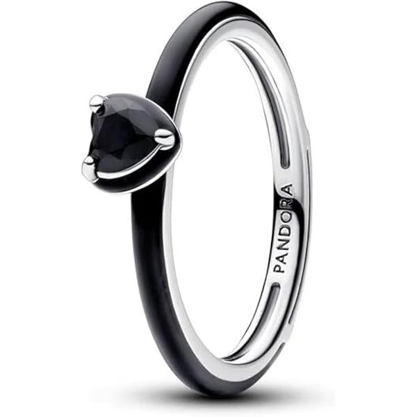 Anello regolabile S'AGAPO' Dazzly SDZ124 in acciaio 316L con cuore