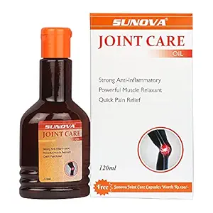 SUNOVA Joint Care Oil ? An Effective Pain Relief and Powerful Muscle Relaxant ,Quality Ingredients for Relieving Joint Discomfort ? 120 ml