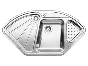 Blanco Delta IF | Einbauspüle | Eckspüle | Küchenspüle aus Edelstahl