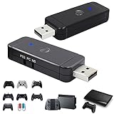 QUMOX USB Gaming Controller Adapter für Nintendo Switch Pro PS3 PS4 oder PC Xbox One S Wii U