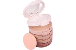 Pure Vie® 5 Couleurs Palette de Maquillage Poudre pour le Visage Correcteur Camouflage Cosmétique Set - Convient Parfaitement pour une Utilisation Professionnelle ou à la Maison