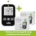 Produktbild Adia Diabetes-Starter-Set inkl. Blutzuckermessgerät (mg/dl) und 110 Blutzuckerteststreifen, Stechhilfe und 10 Lanzetten