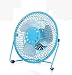 Produktbild NBLJHM 6-Zoll-USB-Ventilator Kreative Mini-Metall-Ventilator Aluminium Blatt Student Desktop-Stumm-Wind Das Beste Geschenk, A