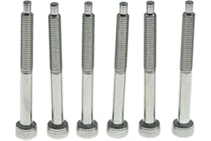 KAISH Set di 6 viti in acciaio inox per ponte tremolo per chitarra