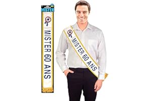 SURPRISEZ-VOUS Inconnu Echarpe mister 60 ans bleue