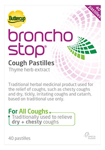 Bronchostop Buttercup Pastilles, 40 Piece