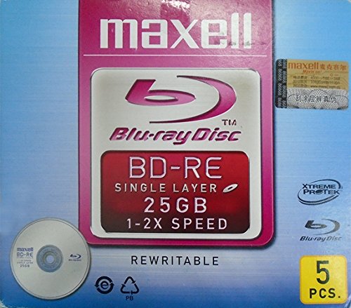 Preisvergleich Produktbild Maxell BD-Rewritable 25GB / 1-2x Jewelcase