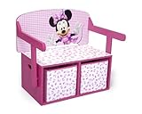 Minnie Mouse Sitzbank & Schreibtisch mit Stauraum (Rosa) - 2