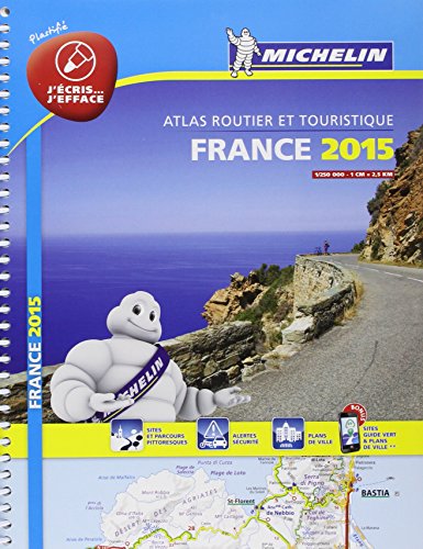 Download Atlas France 2015 Plastifié Michelin