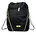 Donex water resistant Solid nylon unisex Multipurpose Drawstring bag Black RS.399.00