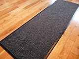 Carpet Runner 60cm x 160cm Dirt Stopper Grey/Black NOW ONLY £17.99 ()