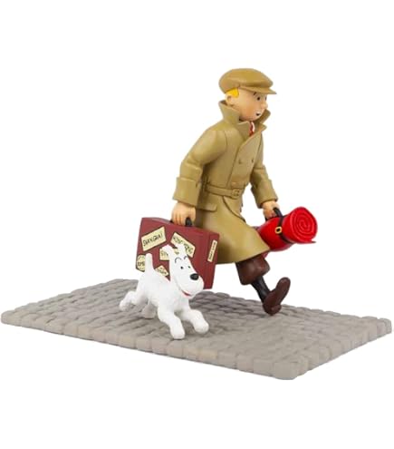 Figurine Résine Tintin – Collection Moulinsart – 15 Cm – Édition Non Numérotée