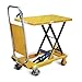 Protaurus Hubtischwagen TAUROLIFTER, Traglast 150 kg, Plattform 740x450 mm, Hubhöhe 740 mm, gelb