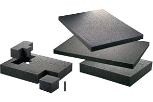 TOOLCRAFT 1433383 Skumgummiinlägg (L x B x H) 300 x 300 x 10 mm