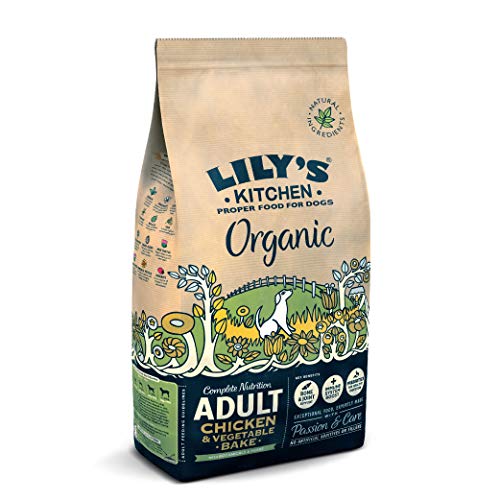 Lily's Kitchen Croquettes Bio Naturelles et Complètes pour Chien - Poulet & Légumes (7kg)