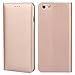 Price comparison product image iPhone 6S Plus Leather Case,iPhone 6 Plus Leather Case, IPHOX Premium Folio Leather Wallet Case with [Kickstand] [Card Slots] [Magnetic Closure] Flip Notebook Cover Case for iPhone 6/6S Plus-Rose Gold / E