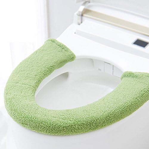 Gluing Toilet cushion,Household Waterproof Antibacterial Thicken Meets Toilet mat Non-slip Toilet cover bath mat Set of 2-F