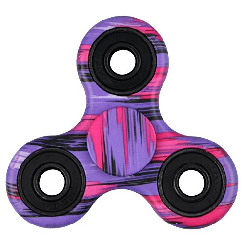 EVERMARKET New Style Premium Tri-Spinner Fidget Toy With Premium Hybrid Ceramic Bearing - Purple EVERMARKET New Style Premium Tri-Spinner Fidget Toy With Premium Hybrid Ceramic Bearing - Purple