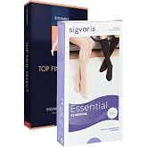 sigvaris Essential Classical (TOPFİNE SELECT)/Diz &Uuml;st&uuml;/Orta Basın&ccedil;/A&ccedil;ık Burun/