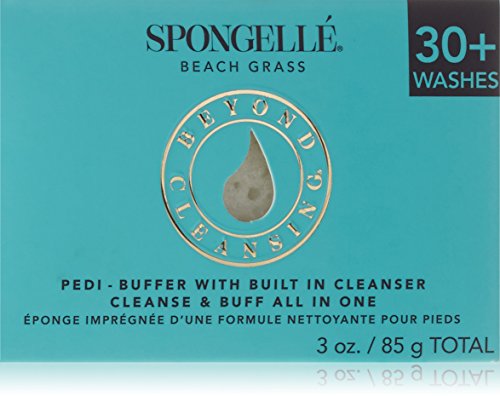 Spongellé Pedicure Infused Buffer, Beach Grass 92 g