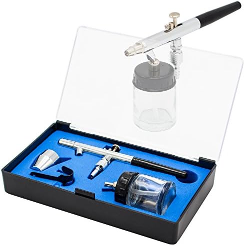 BD-128P airbrush gun, double action, nozzle and needle set, 0.35 mm