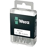 Wera U&ccedil; &Ccedil;eşitleri, 867/1 TX 20 DIY, TX 20 x 25 mm (Kutu Başına 10 U&ccedil;), 05072408001