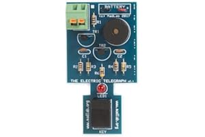 Whadda Lötbausatz, DIY, Madlab Elektronik-Kit, elektrischer Telegraph, Morsecode Lernen, lehrreich und unterhaltsam