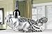 Produktbild MENA HOME/Home Dekorationen Tisch Weinkühler Wohnzimmer Ornamente schöne Schwein Rotwein Rack Display (Farbe : Silber)