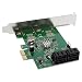 Produktbild InLine 18419 SATA-Controller, 6 Gb/s, 4 x SATA, Schwarz