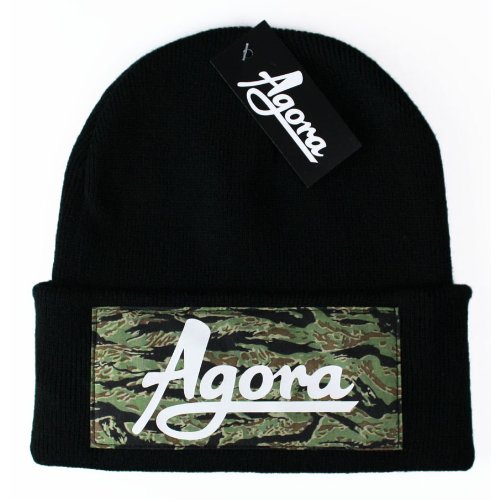 Preisvergleich Produktbild Agora Tiger Camo Beanie Mütze
