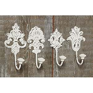 Hakenset Wandhaken Nostalgie Metallhaken 4429000 (4er Set): Amazon.de