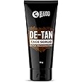 BEARDO DeTan Face scrub for Men, 50g | Coffee Face Scrub for Blackhead & Tan Removal | Glowing Skin with Dual Bead Exfoliation | Reduce Dark Spots & Oil Control