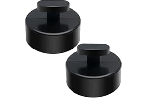 YIXISI 2 Pezzi Cuscinetto di Sollevamento in Gomma, Rotondo, Car Jack Pad, Compatibile con Chevrolet Corvette C5 C6 C7