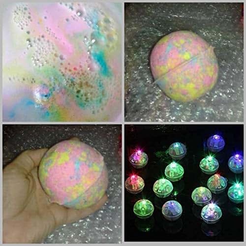Large Scented Light Up Party Flashing Disco Bath Bomb Amazon.co.uk