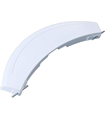 EasyPART 10009732 Türgriff Griff Weiß Öffner Mit Achsen Kunststoff Passend Constructa Koenic Was24 Wab28 Wab20 Wab16 Cwf08 Cwf14 Cwf11 Easypart
